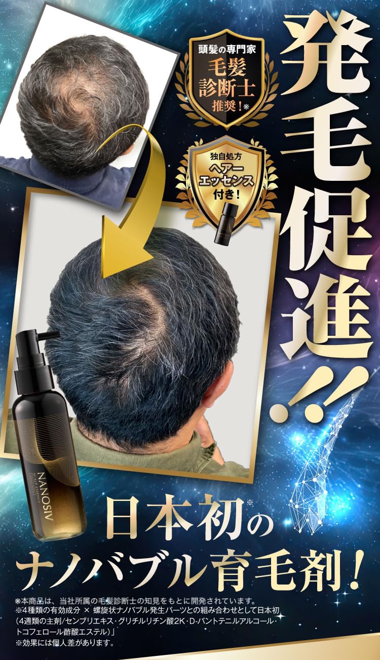 Amazon | TOARUHI NANOSIV ナノシブ （ 薬用 育毛剤 育毛トニック / 約