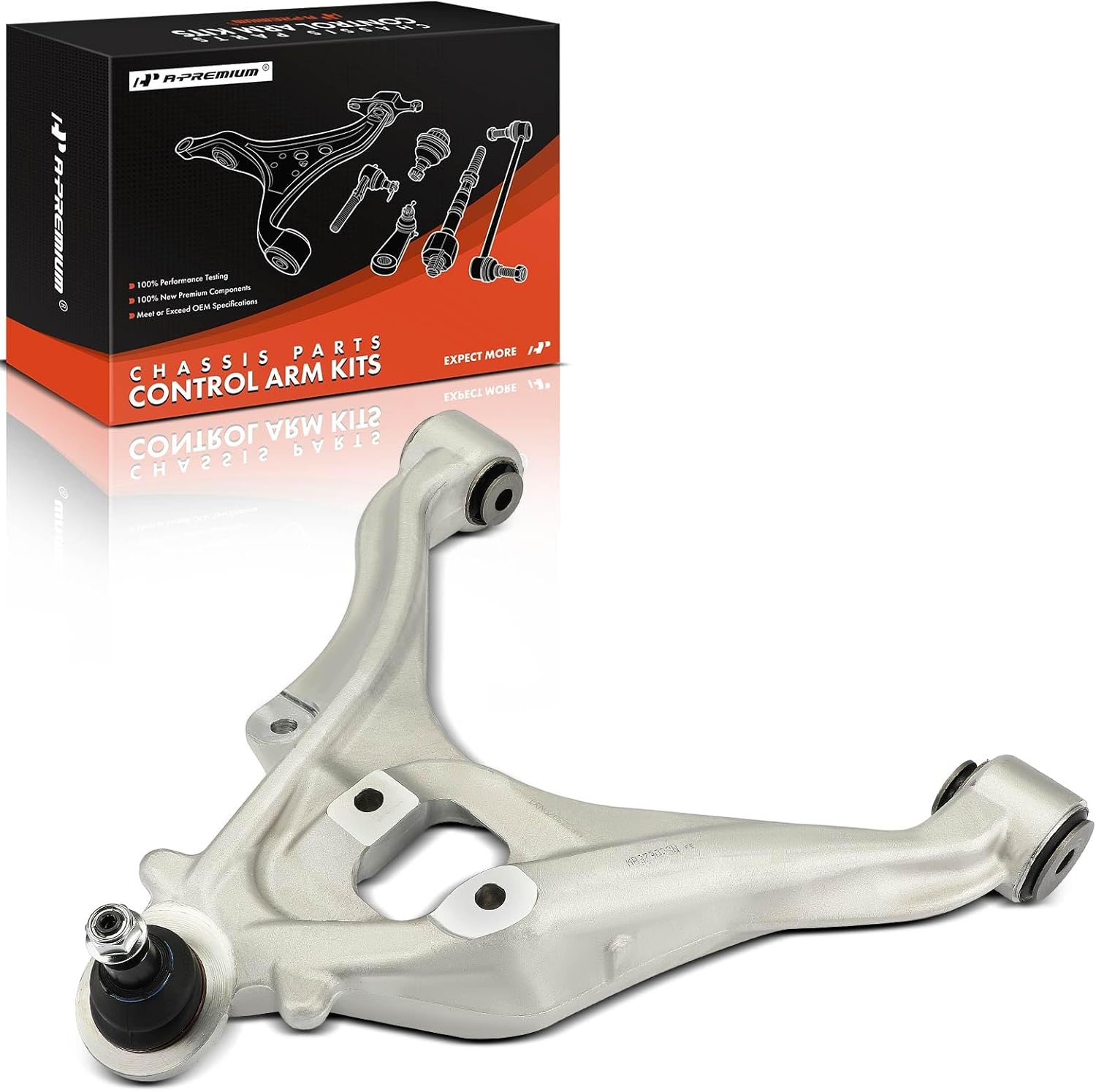 A-Premium Front Left Lower Control Arm, with Ball Joint & Bushing, Compatible with Ford Bronco 2021 2022 2023 2024