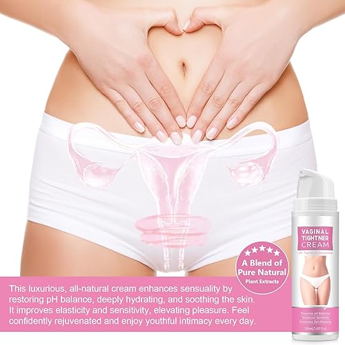 Miniatura 7 de Crema tensora vaginal, gel de apriete natural para vagina, hidratante vaginal nutritiva, ajuste eficaz de los vaginales, restaura el pH equilibrado,