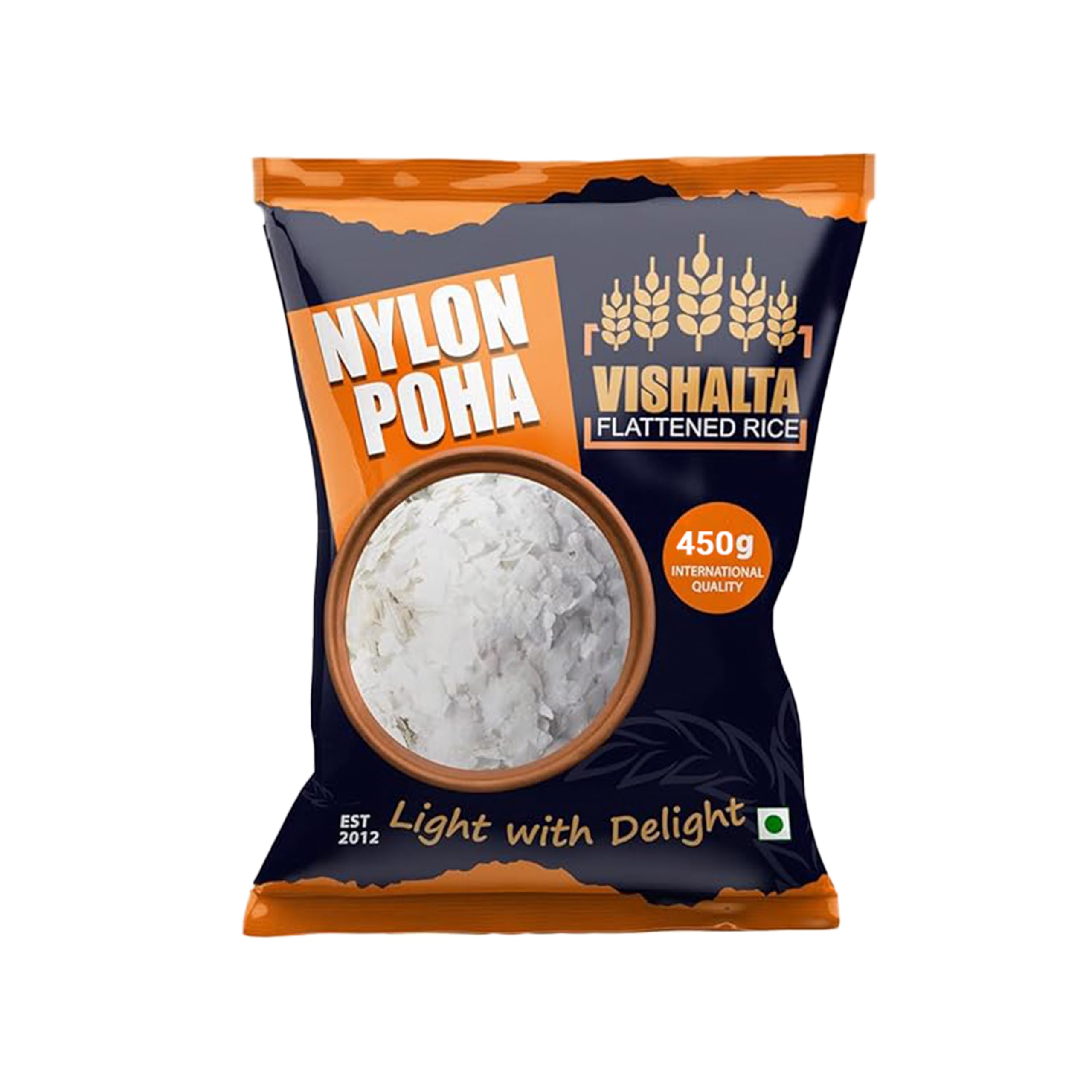 Vishalta Nylon Chevda Poha | High in Fibre Poha (Thin) | Ready to Eat & Cook Meal | 450 gms | Pack of 1 | Patla Poha | Healthy Snack (B09V2XS6X4) Amazon Price History, Amazon Price Tracker