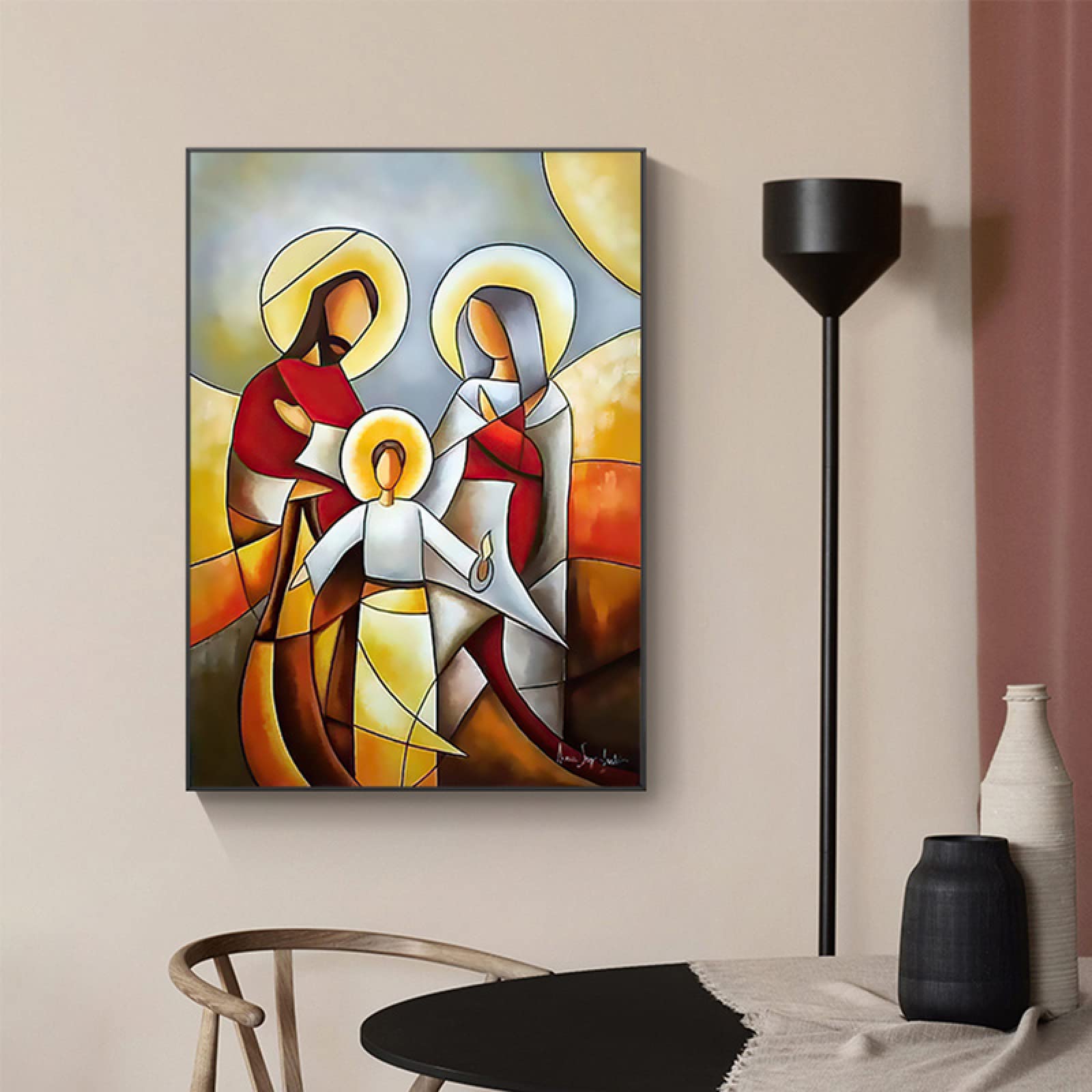 Abstrakcyjna klasyczna słynna sztuka obraz na płótnie plakat i nadruk obraz ścienny do salonu dekoracja domu grafika mural 50 x 70 cm bez ramy