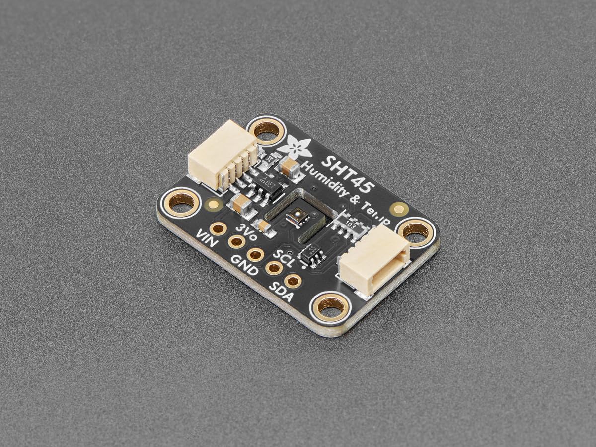Adafruit Sensirion SHT45 - Sensor de temperatura y humedad de precisión con PTFE, STEMMA QT/Qwiic, 6174