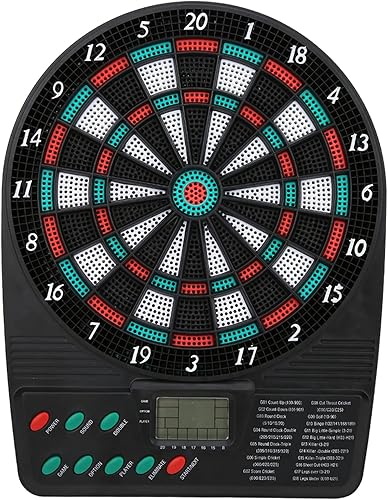 Tablero de dardos electrónico, tablero de dardos suaves de alta confiabilidad, rendimiento estable, fabricación profesional simple, pantalla LCD