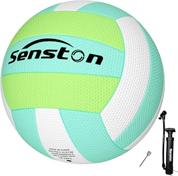 Senston Soft Volleyball Official Size 5 - Beach Volleyball for Indoor/Outdoor Play/Entertainment