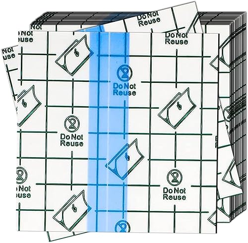 Miniatura 1 de OBTANIM 100 hojas transparentes impermeables para vendaje adhesivo transparente, cubierta de cinta adhesiva para tatuaje, ducha, protector de