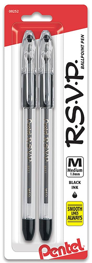 筆記具 RSVP Amazon.com : Pentel R.S.V.P. Ballpoint Pen, 0.7mm Fine Tip