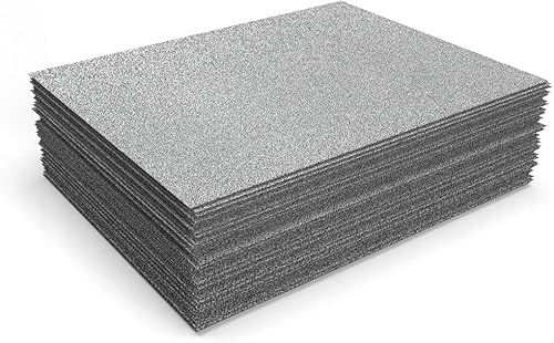 Miniatura 4 de LUXPaper Cartulina de 8.5 x 11 pulgadas, tamaño carta, brillo plateado, cubierta de 106 libras, 50 unidades