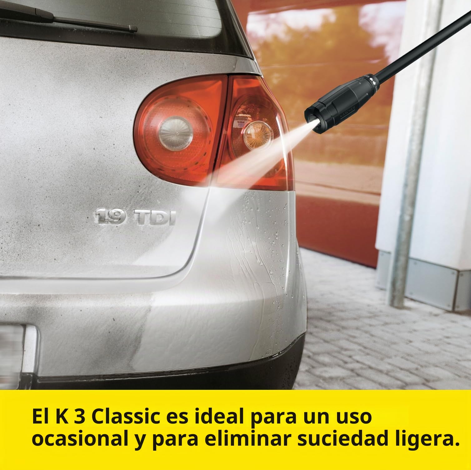 Karcher Home and Garden K3 CLASSIC Limpiadora de alta presión o Hidrolimpiadora