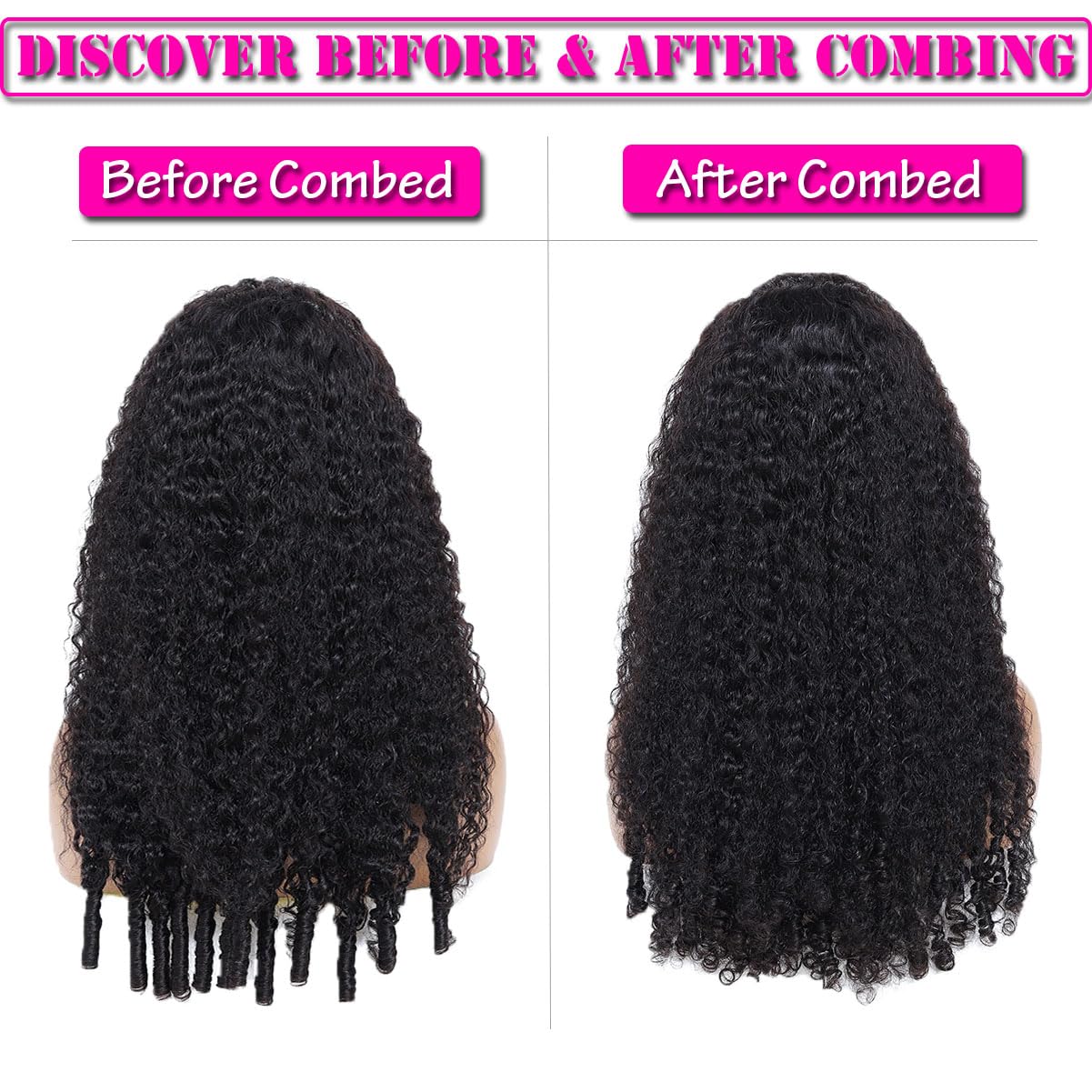 8x6 Burmese Curly Wig Human Hair 250% Glueless Wigs Human Hair Pre Plucked Pre Cut Upgrade HD Lace Invisible Knots Wear and Go Deep Wave Lace Front Wigs for Black Women (burmese curly wig, 26 inch)