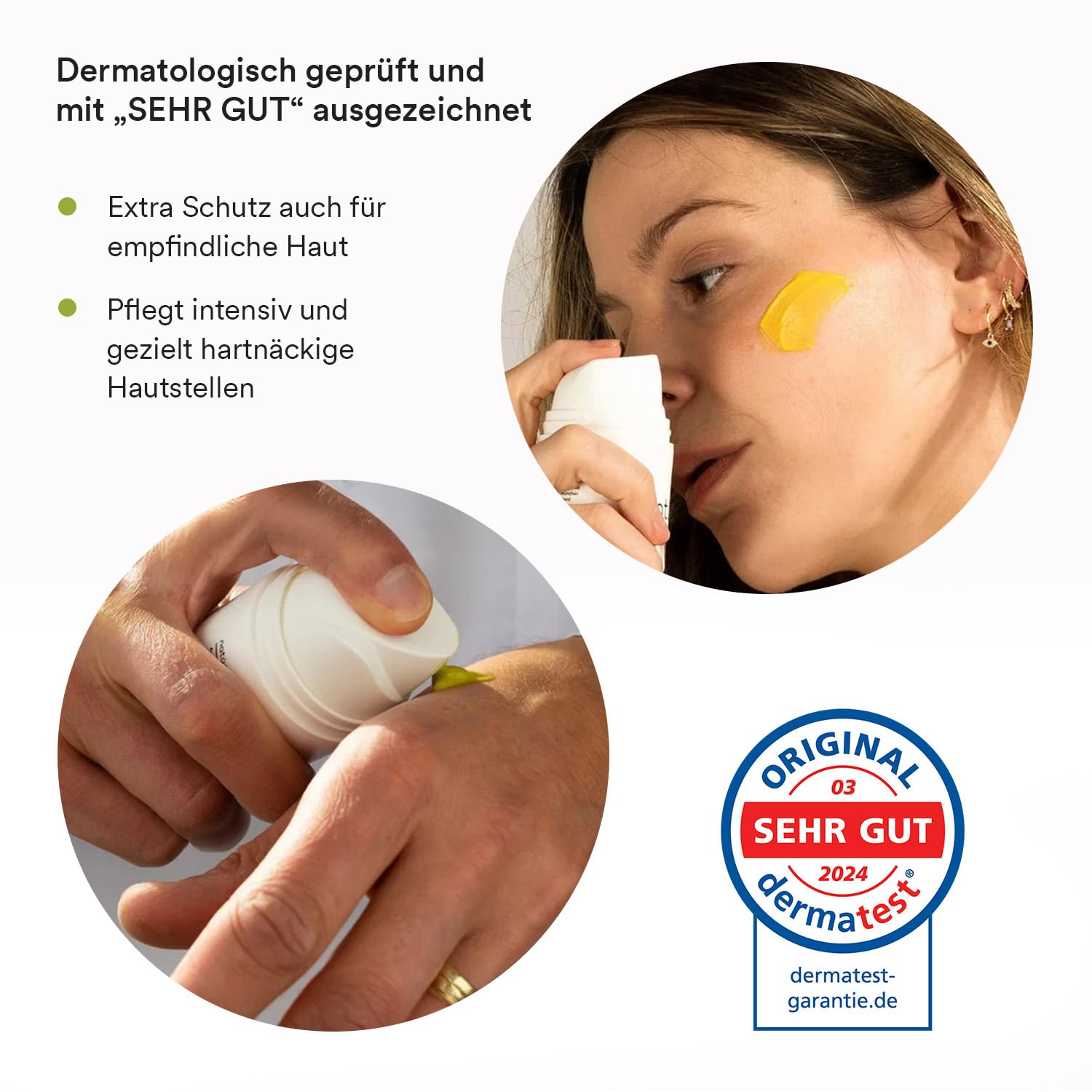 Cream forte | Reichhaltige Feuchtigkeitscreme für sehr trockene & empfindliche Haut | Gesichtscreme & Körpercreme | Mit Neem-Extrakt & NEEMAVERA® | Intensive Hautpflege | Moisturizer