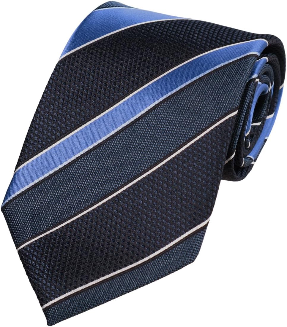 未使用】fiorio フィオリオ ネクタイ ソリッド 紺 タグ付き ソリッド