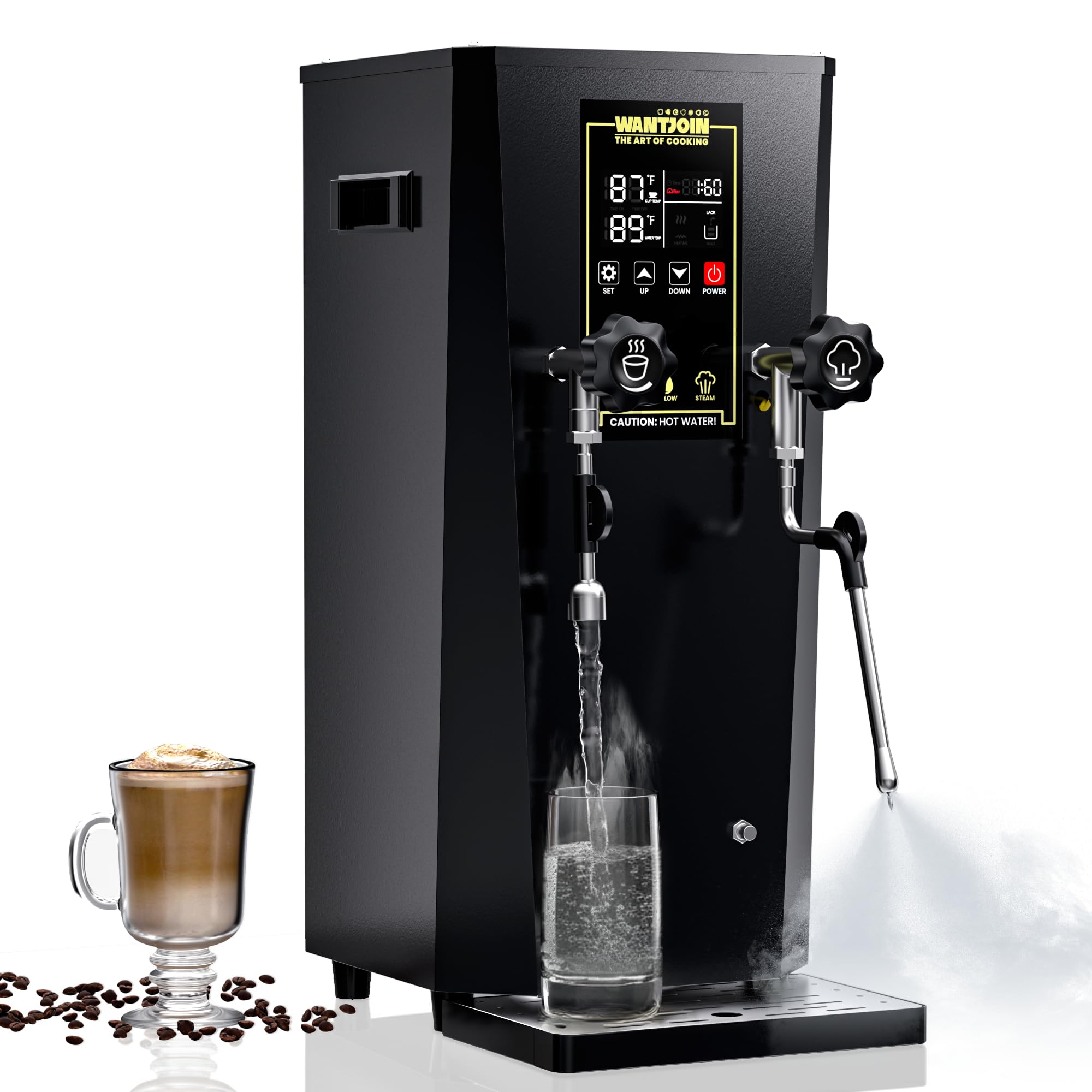 Photo 1 of WantJoin Commercial Milk Frother & Beverage Warmer - 2200W