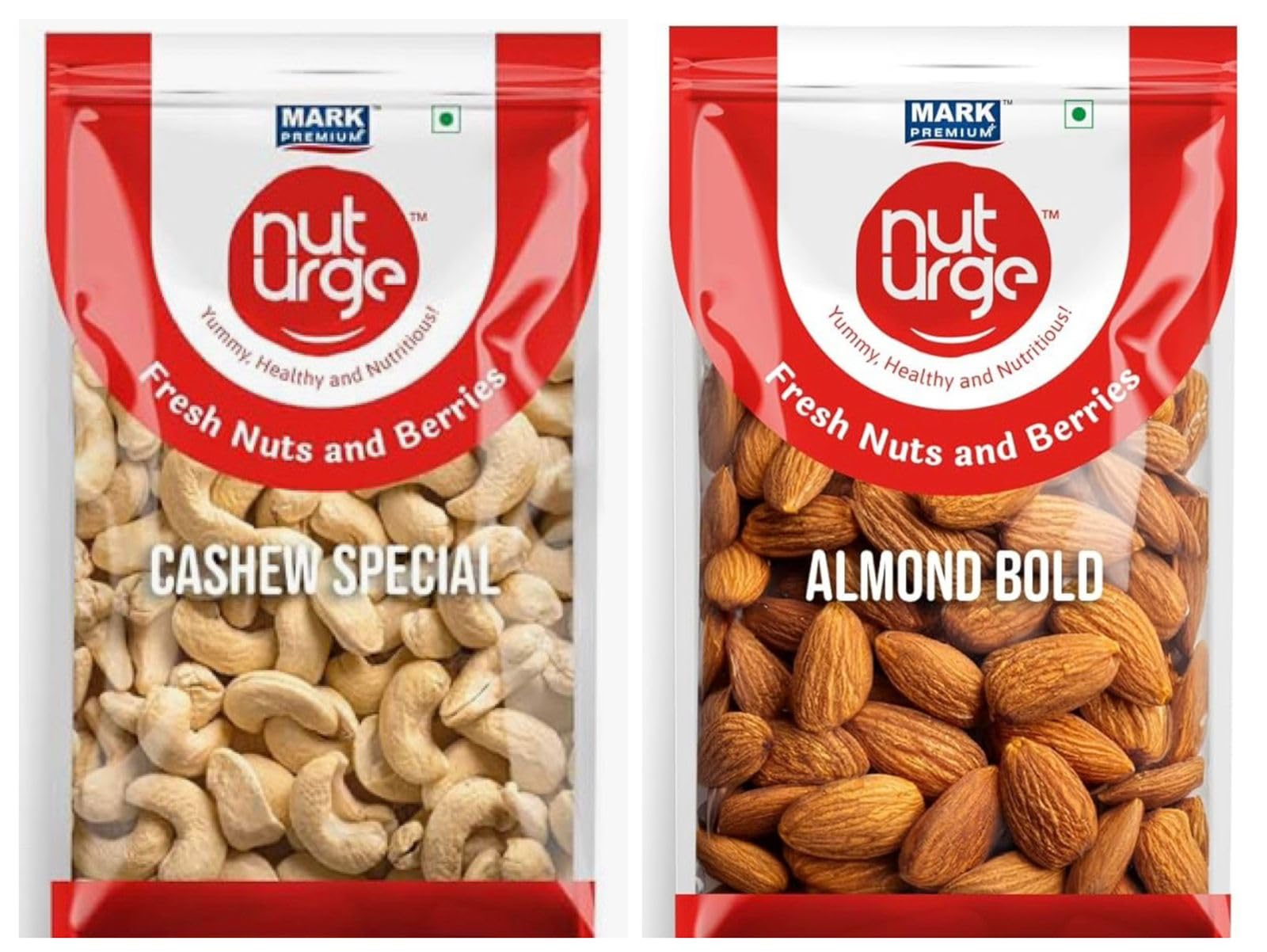 NUT URGE Pack of 2 Dry Fruits Combo Cashew Special 200 g IAlmond Bold 200 g Total - 400 gm (B0DF2MHWMK) Amazon Price History, Amazon Price Tracker