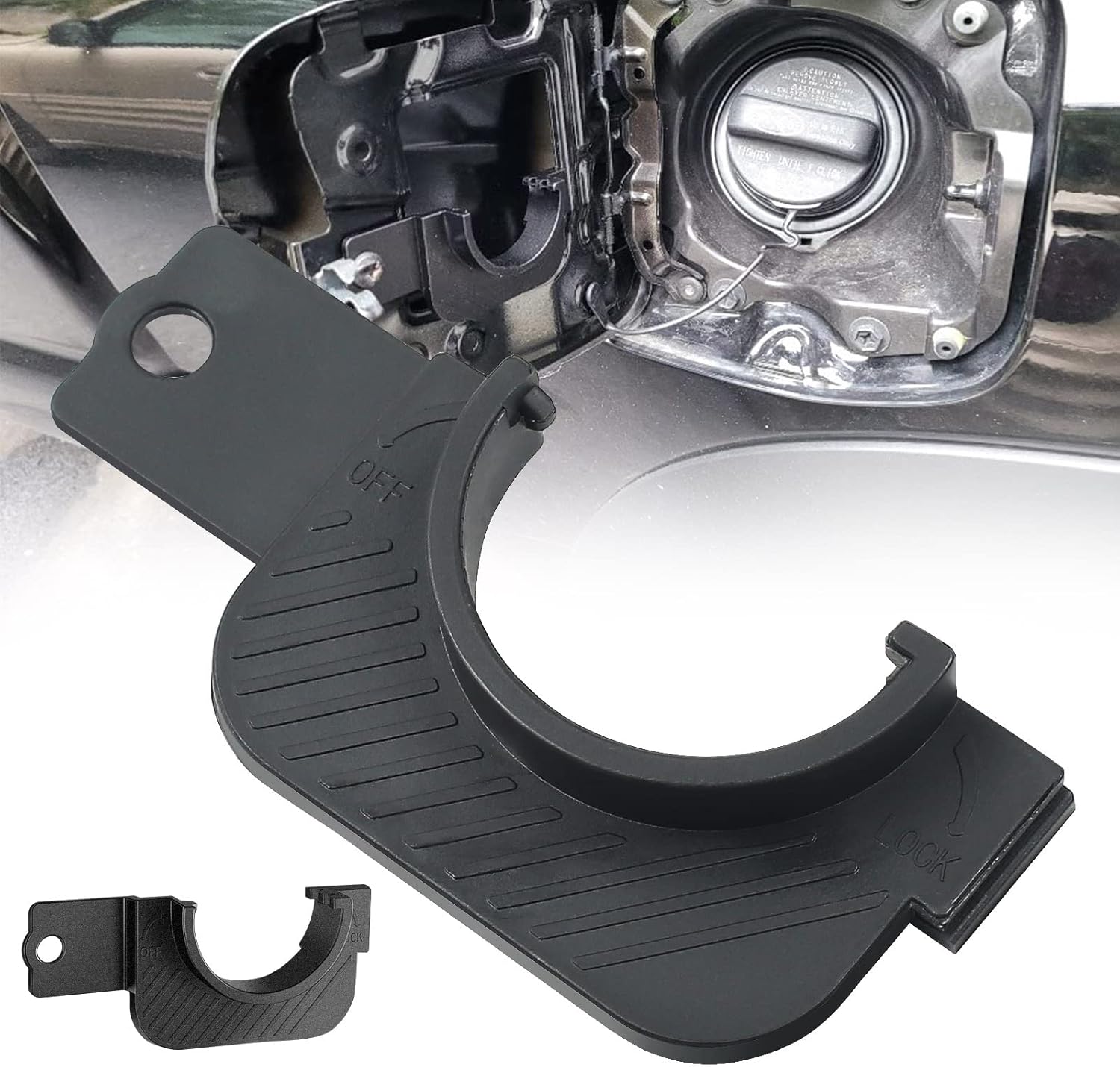 Black Gas Cap Holder, Replacement for 20162022 Toyota