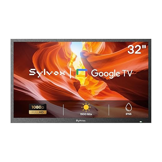 Sylvox 32-inch Full-Sun Outdoor 1080p Smart TV