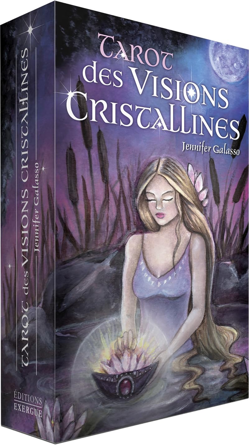 Tarot des visions cristallines: 79 cartes et un livre d'instructions
