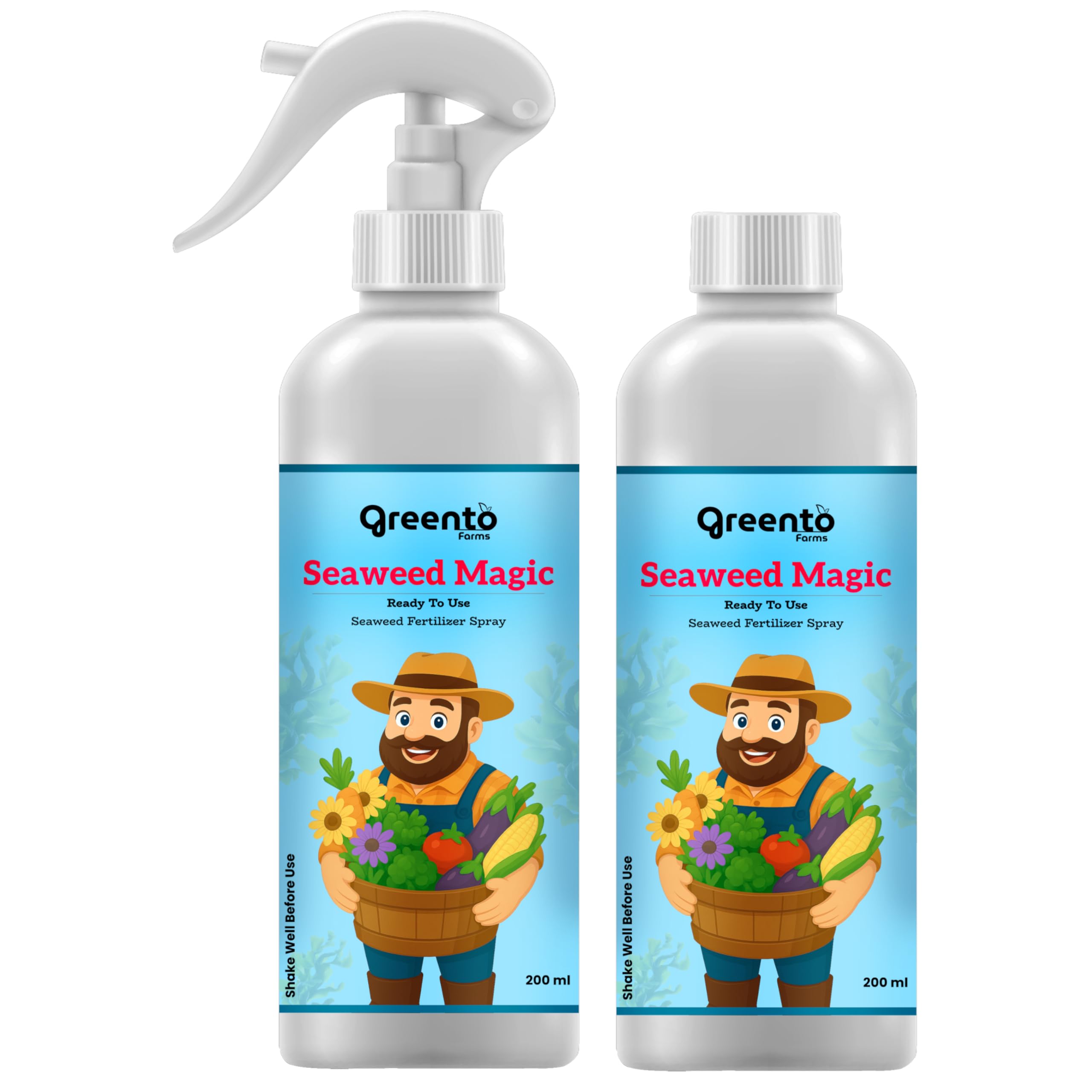 Greento Plant Tonic Seaweed Spray Ready-to-Use – 400ml | Organic Liquid Seaweed Extract for Plants | Boosts Growth, Root Development, Immunity & Flowering | For Indoor & Outdoor Plants-image-28