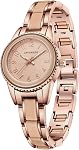 Bracelet pour femmes montre en acier inoxydable deux tons femmes montres cadran minimaliste Elégant bracelet analogique montre pour les femmes