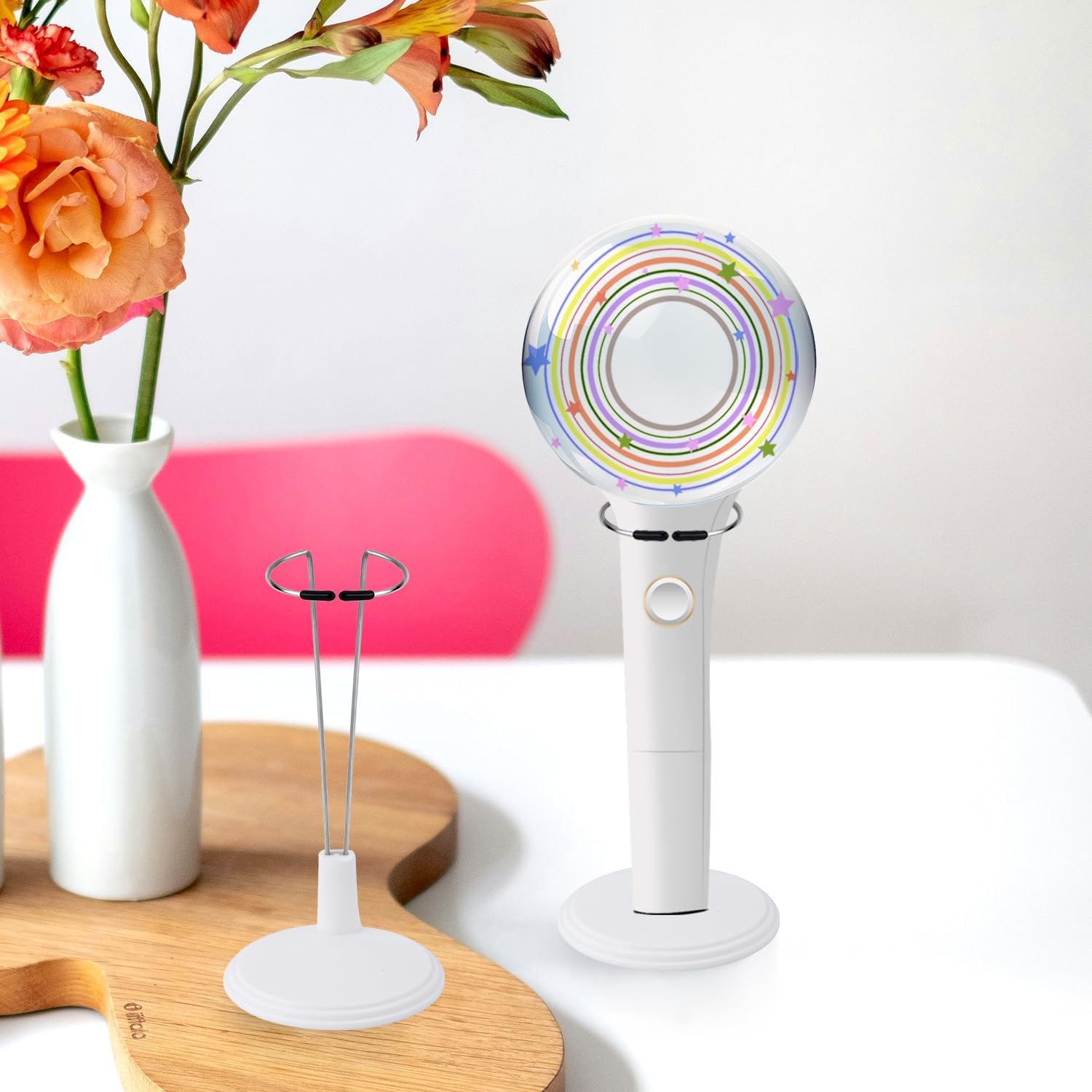 BOXOB 5pcs Lightstick Stand Kpop, Doll Display Stand Lightstick Holder Storage Rack Action Figure & Lightstick Support Bracket for Idol Concert and Mini Dolls