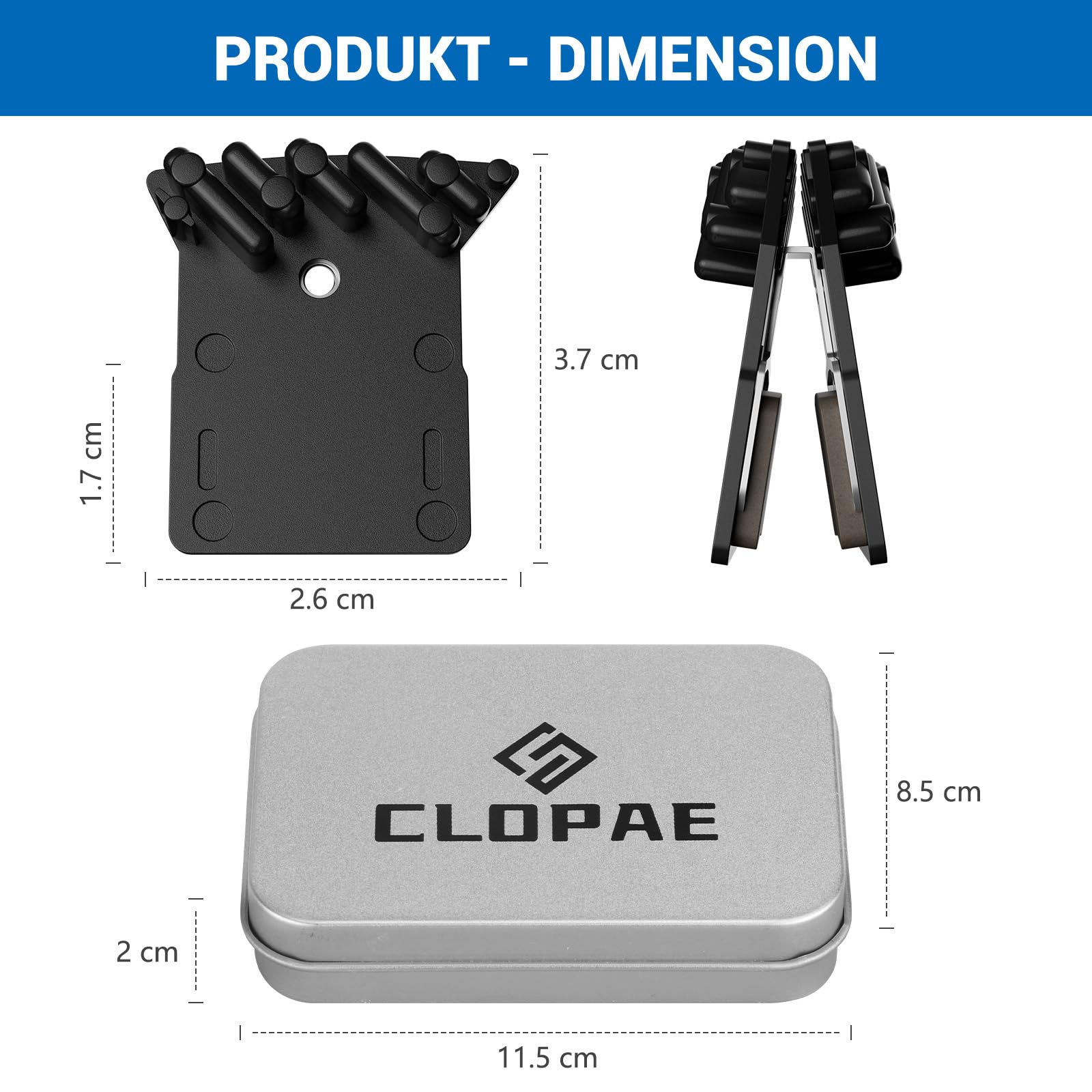 Pastiglie Freni Bici Per Shimano | L05A Resina Per BR-R9170, BR-R8070 E Altri Modelli - Foto 7