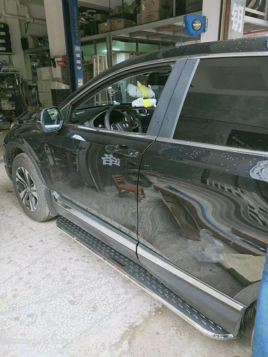 USA All New Stock Duty Free A Set Door Pedals Nerf Bars Running Board Fixed Side Steps (with Brackets) Fits for Jaguar F-PACE 2016 2017 2018 2019 2020 2021 2022 2023