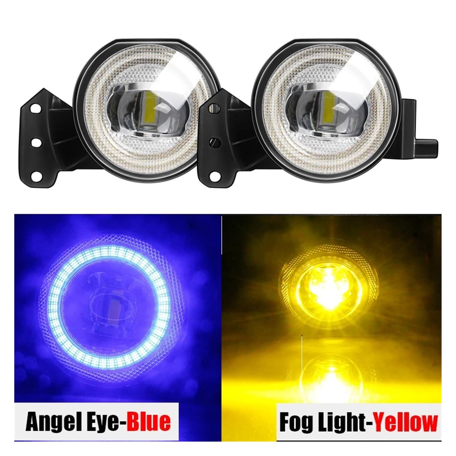 E46 E60 E63 E90 525i 530i 545i 550i 323i 325i Canbus Coche LED Antiniebla Diurno 2 X Ojo Ángel Luz DRL Faro Antiniebla