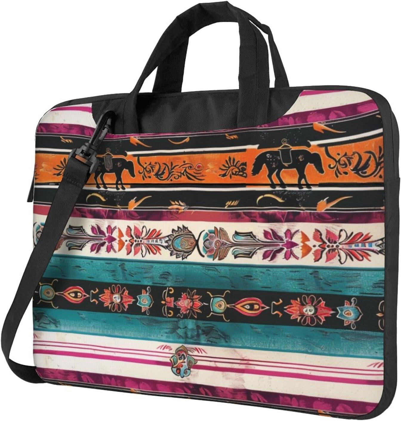 Horse Print Laptop Tote Bag Laptop Tote Bag Travel Bag Business Computer Bag Work Bag for Men Women