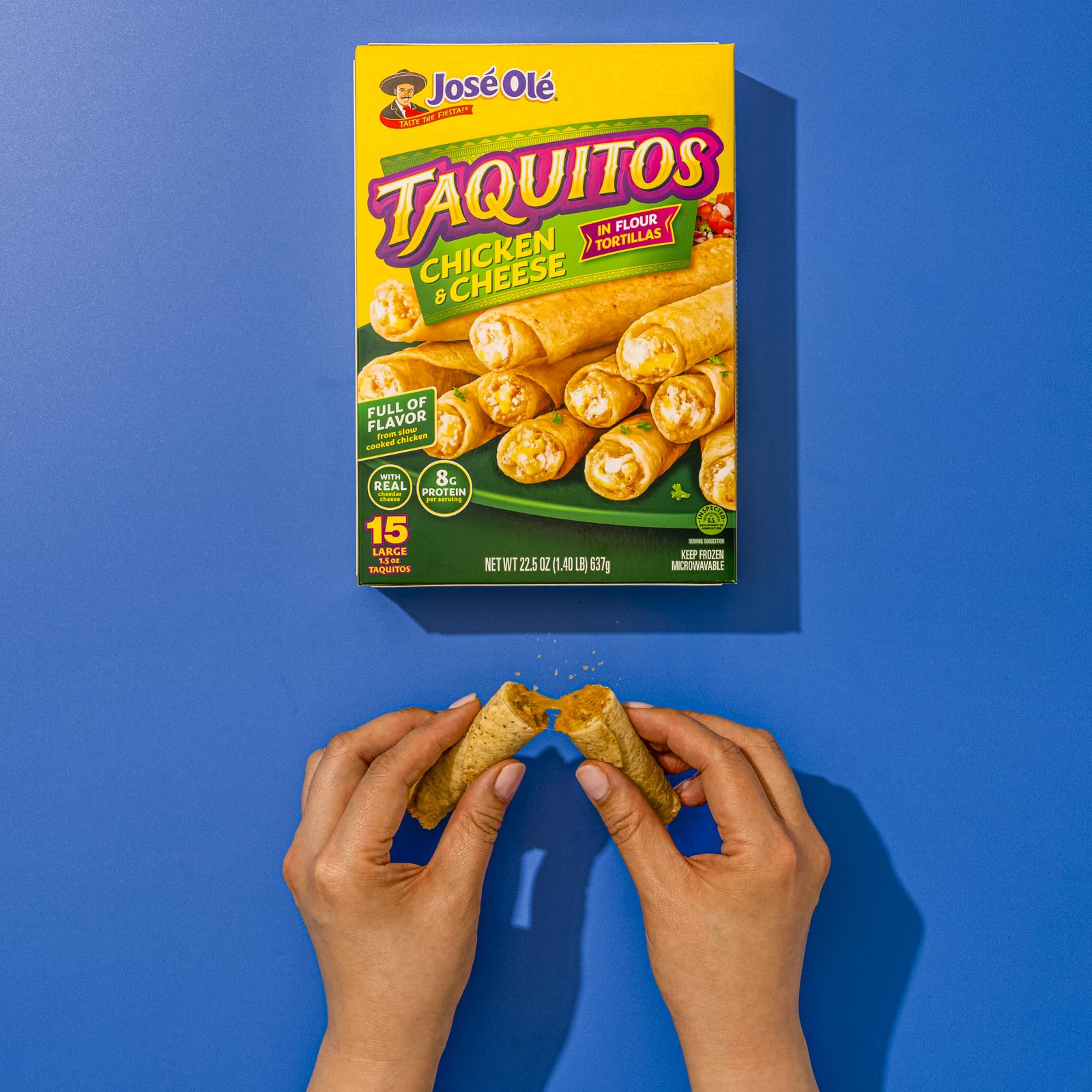 Jose Ole Chicken Taquitos Frozen Box 22 5 Oz — view 8