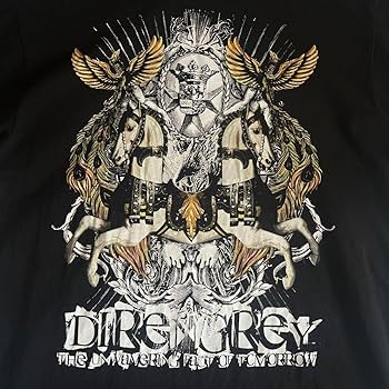 DIR EN GREY 2025 海外 Tシャツ wtd title 「ENG below」 【グッズ情報】 TシャツB ￥4,800 SIZE：M