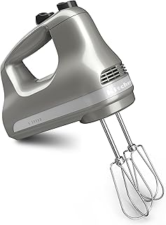 KitchenAid 5-Speed Ultra Power Hand Mixer - KHM512, Contour Silver
