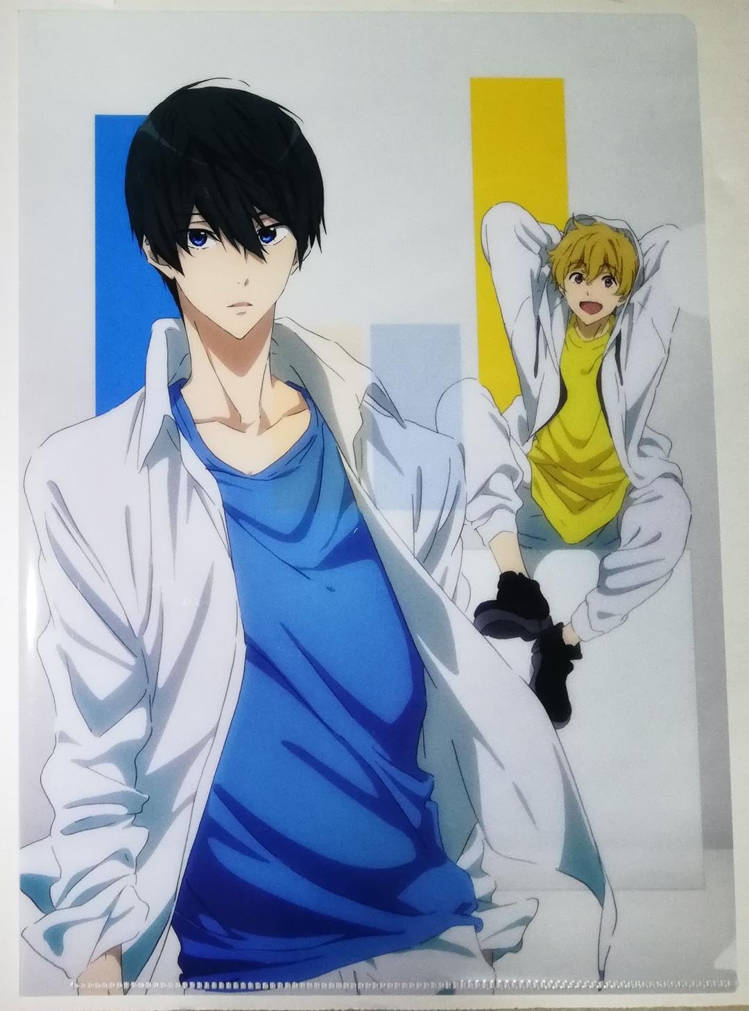 Amazon.co.jp: Free TYM 七瀬遙 葉月渚 クリアファイル 前売り特典 : おもちゃ