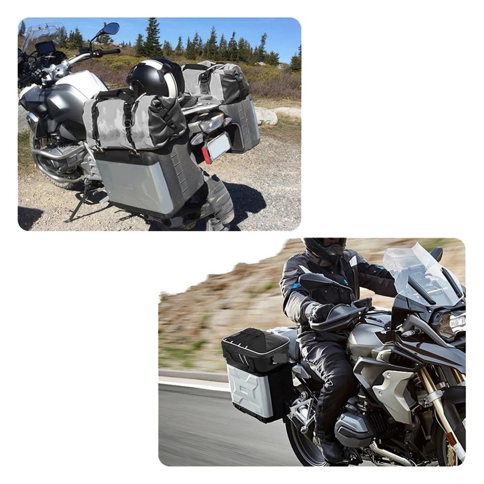 Borsa Moto Per BMW Per R1200 1250 GS GSA R1200GS 1200GS R1250GS Per R1250 1250GS LC Per Adventure 2021 Bagagli Rails Rack Selle Moto Bagagli(Side Bags)