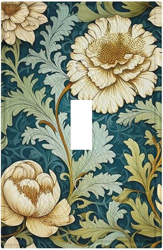 Miniatura 147 de Cubiertas Decorativas de Arte para Interruptores de Luz, Hojas de Otoño, Placa de Pared de Palanca Individual, Cubierta Decorativa de Interruptor,