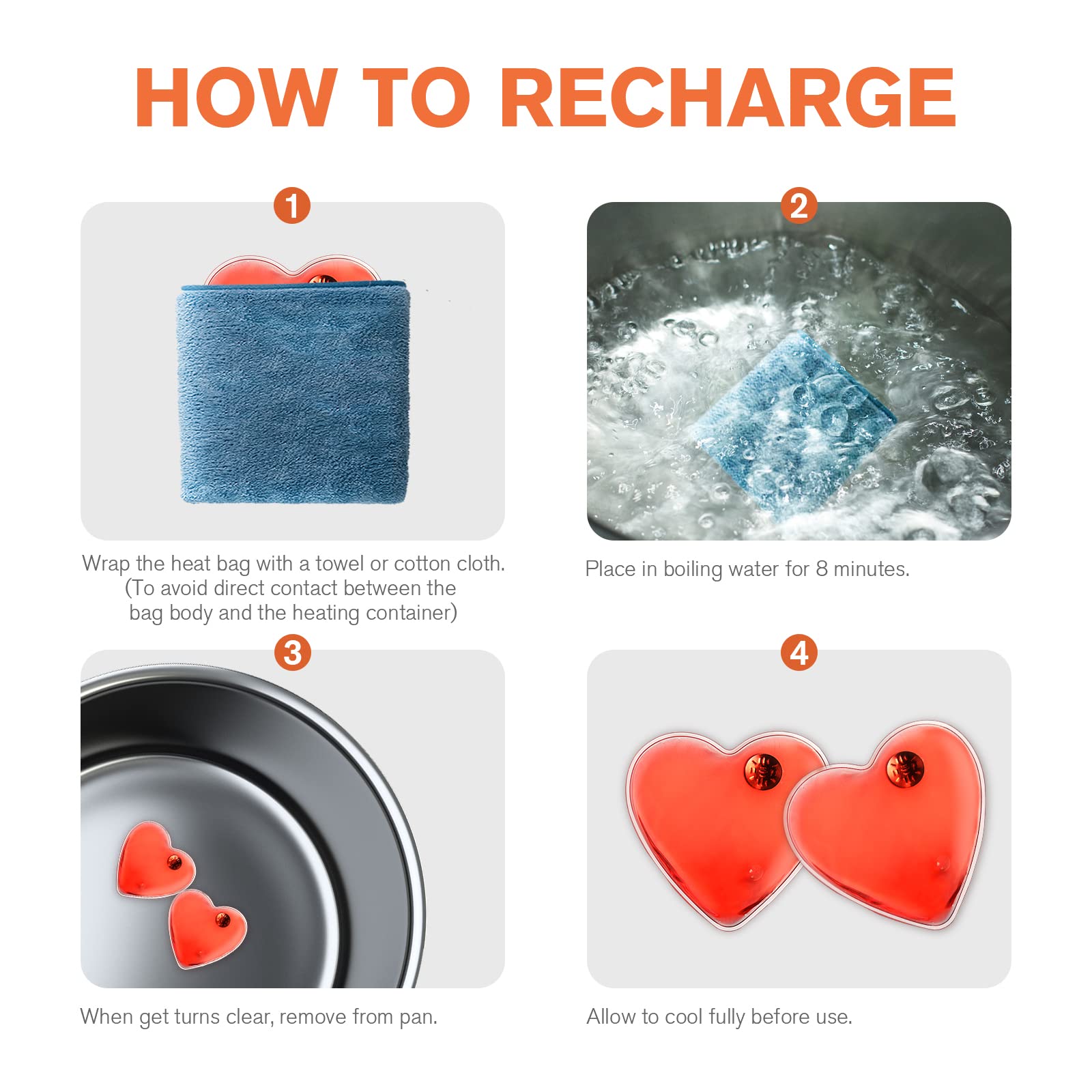 Vicloon Scaldamani Tascabile, 2 Pezzi Scaldamani Riutilizzabile, Scaldamani in PVC, Scalda Mani per Giornate Fredde, Durata 45 Minuti