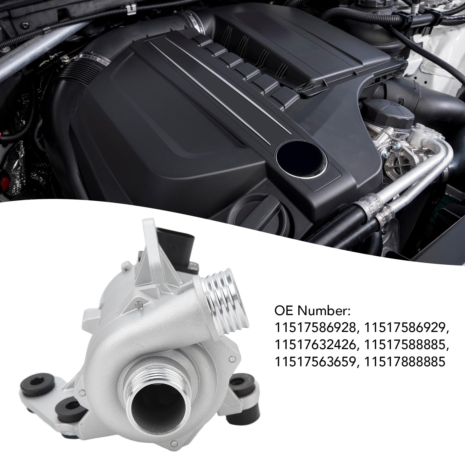 Amazon.com: Electric Water Pump 11517586928 Engine Coolant System 