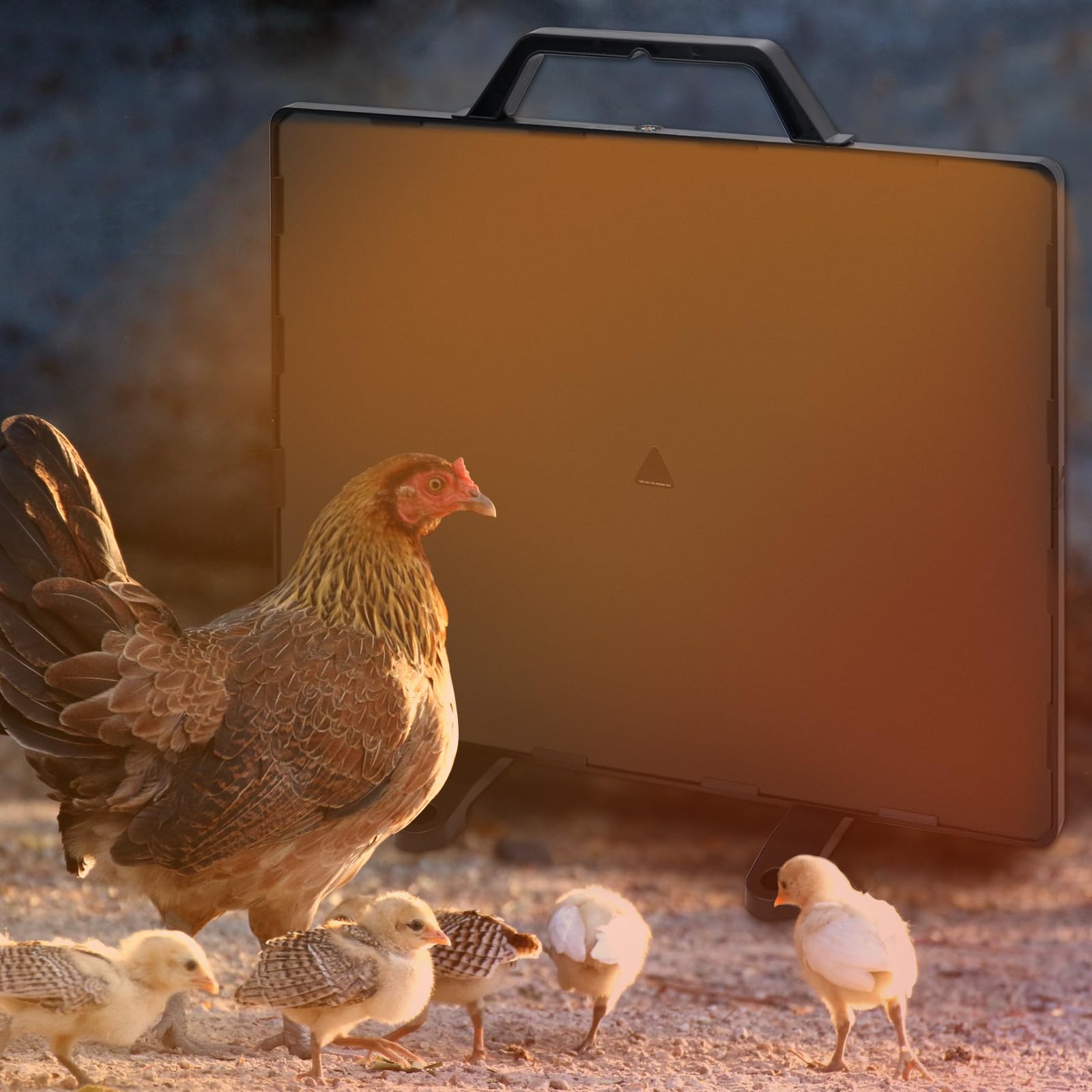 Panneau Chauffant Pour Poulets, 140W Panneau Chauffant Pour Poulailler à éConomie D'énergie Panneau Chauffant Pour Fermes, Poulaillers, CanardièRes