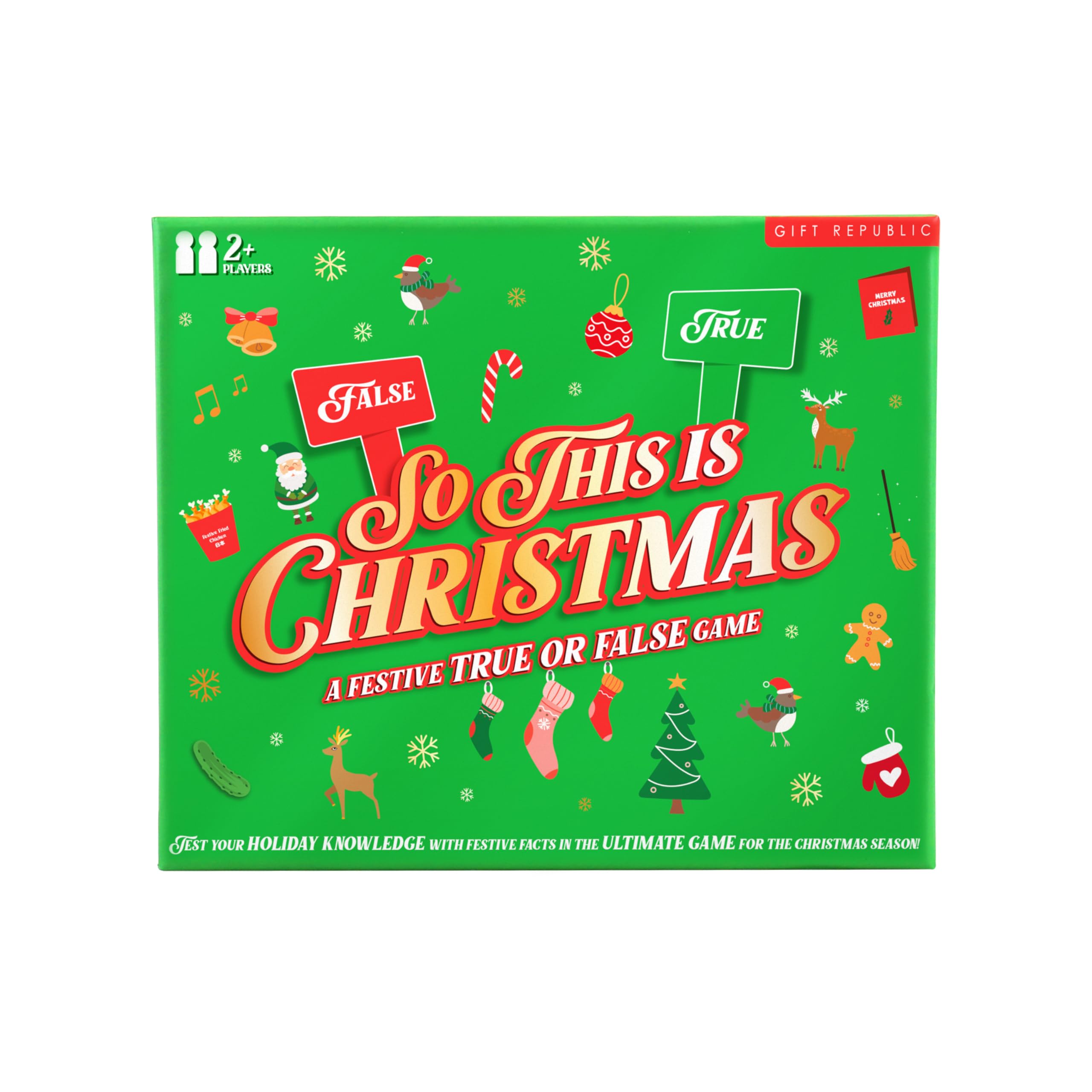 Gift Republic  Kids So This Is Christmas – A Festive True Or False Gam - 