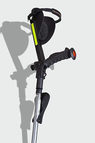 Miniatura 11 de Ergobaum 7G Panda de Ergoactives. 1 par (2 unidades) de muletas ergonómicas para antebrazo - Adulto 5' - 6'6'' ajustables, plegables, ergonómicas