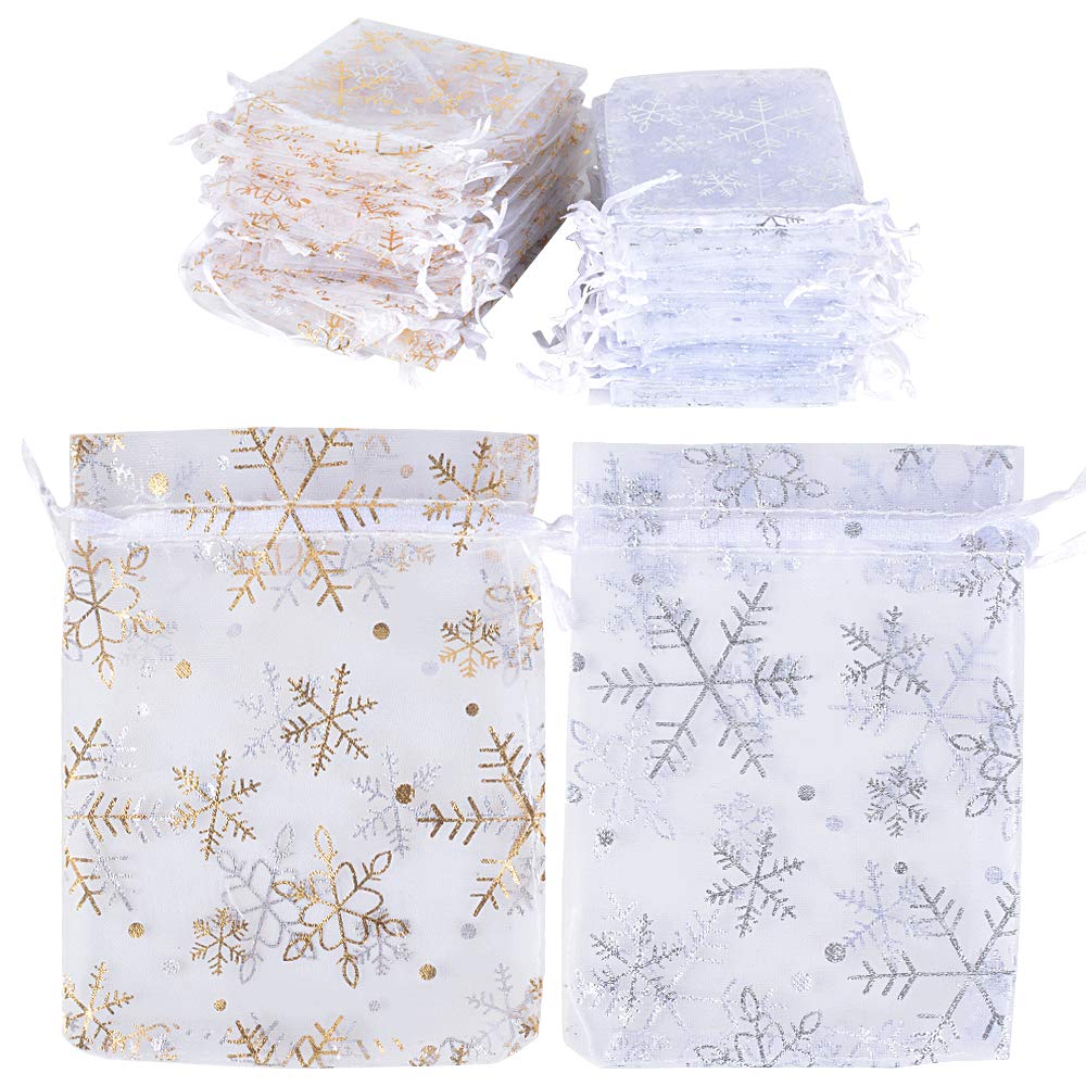 100 Sacchetti Organza 7x9cm Con Cuori - Per Regali, Bomboniere E Matrimoni - Foto 10