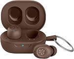 JLab JBuds Mini Tonalités, vrais écouteurs sans fil, Bluetooth multipoint, IP55 Résistant à la sueur, être conscient Audio, Cristal clair appels, tons