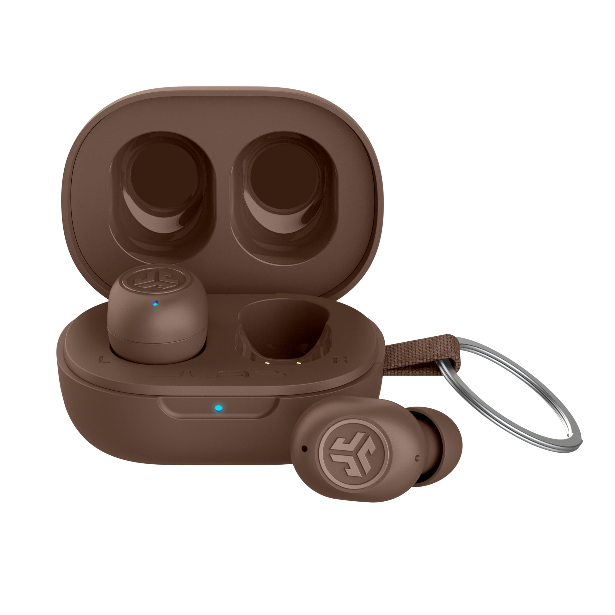 JLab JBuds Mini Tones True Wireless Bluetooth Earbuds with Charging Case 4625 W IP55 Sweat and Dust Proof