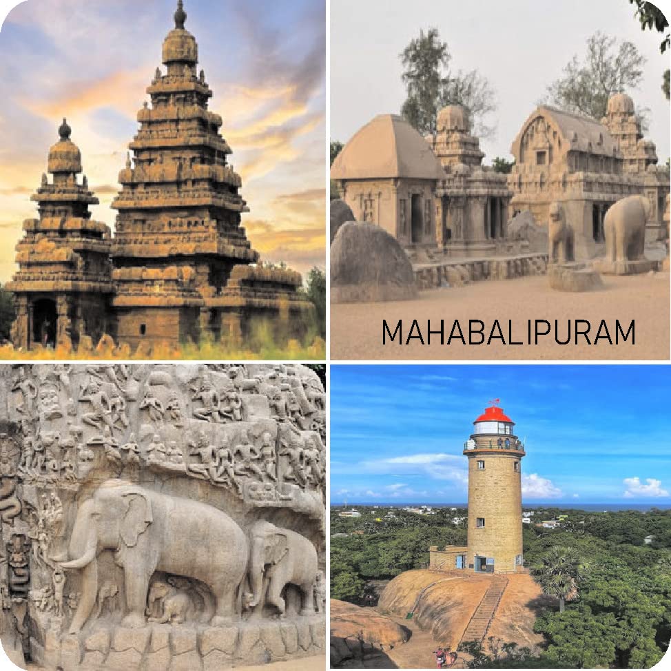 Mahabalipuram : Fridge Magnet-picture-32