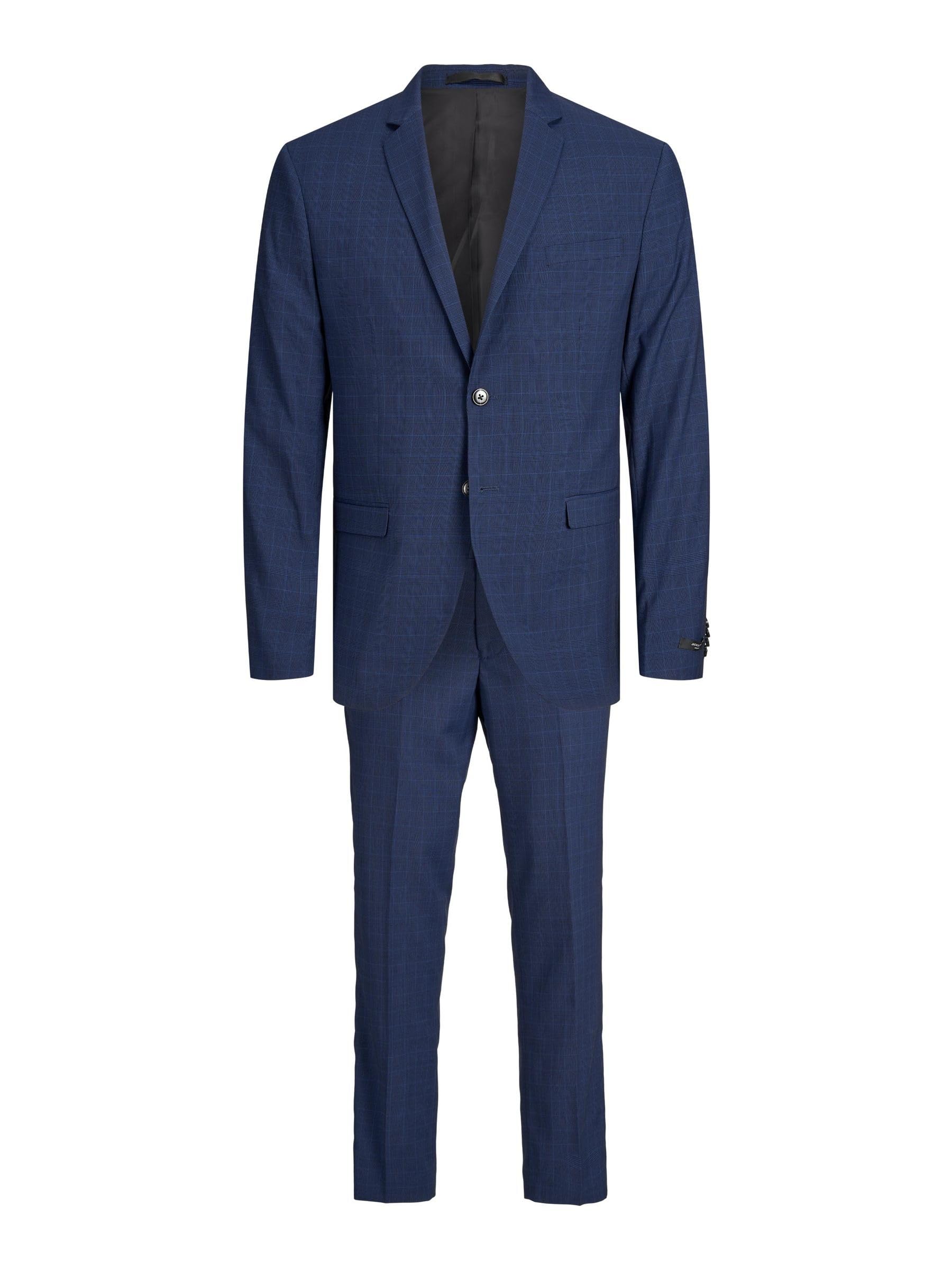 JACK & JONES Garnitur Mężczyźni Jprfranco Check Suit Sn