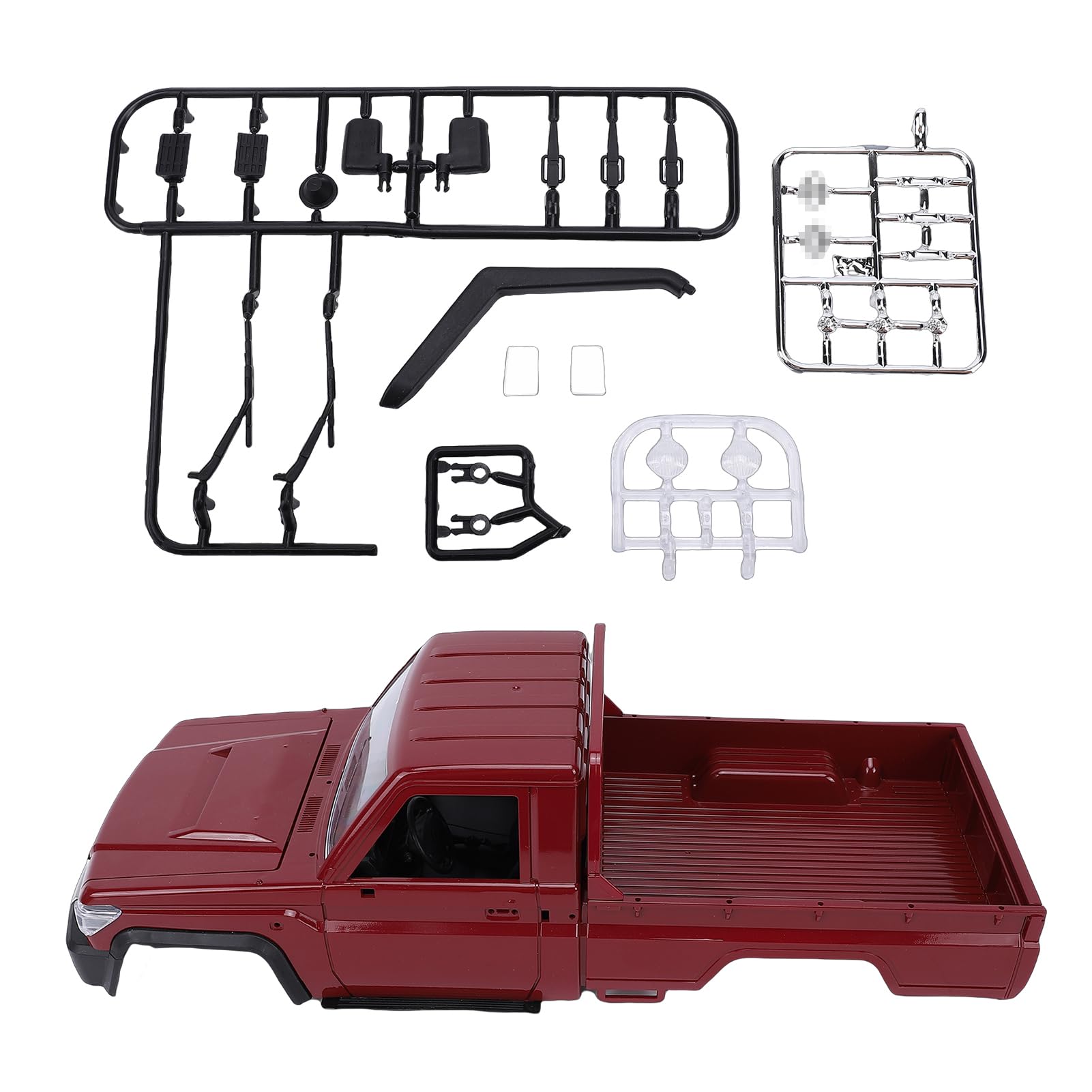 RiToEasysports Scocca di Ricambio per MN82 RC Pickup, Carcassa Durevole