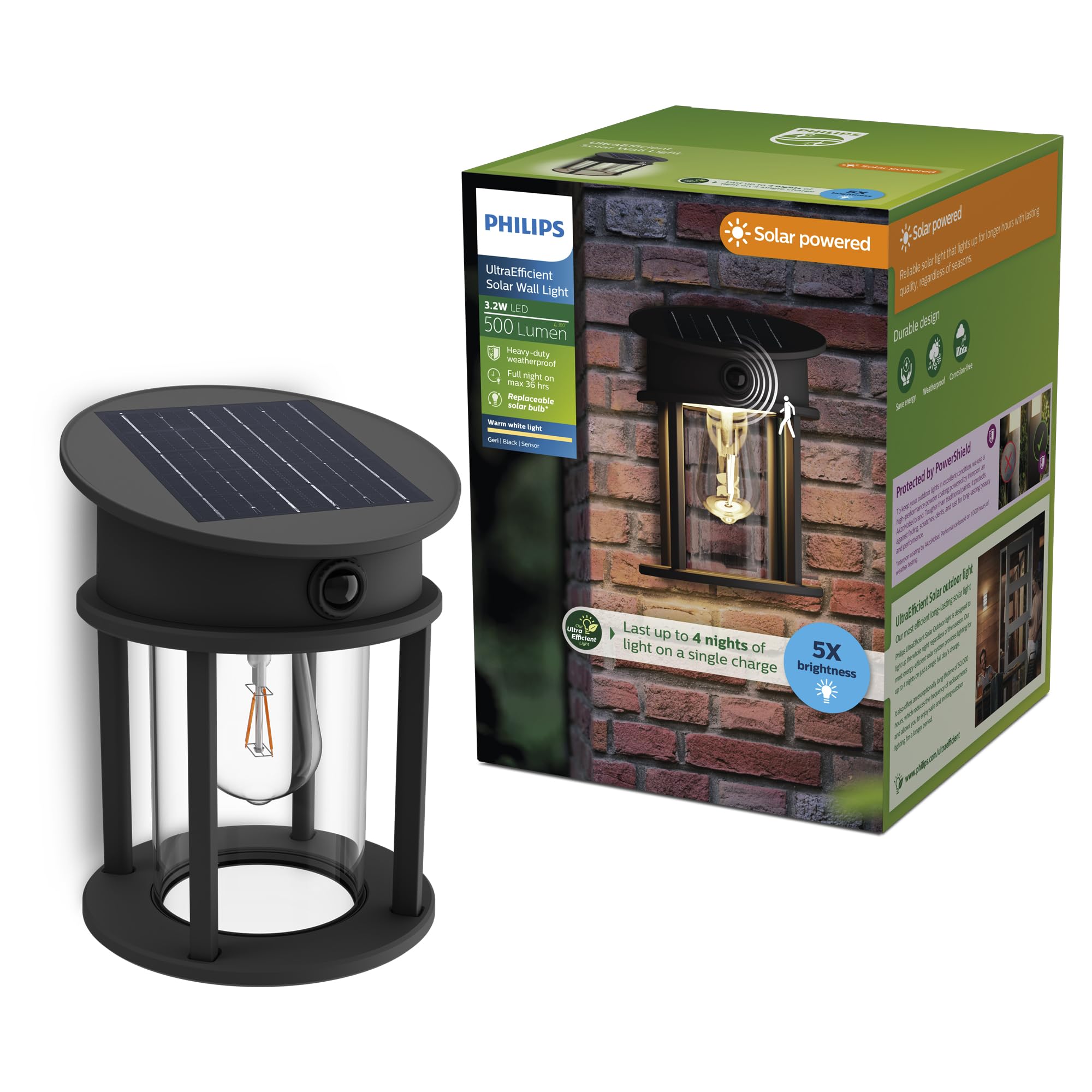 Philips 929004633001 LED Outdoor Light Fittings Weatherproof Durab...