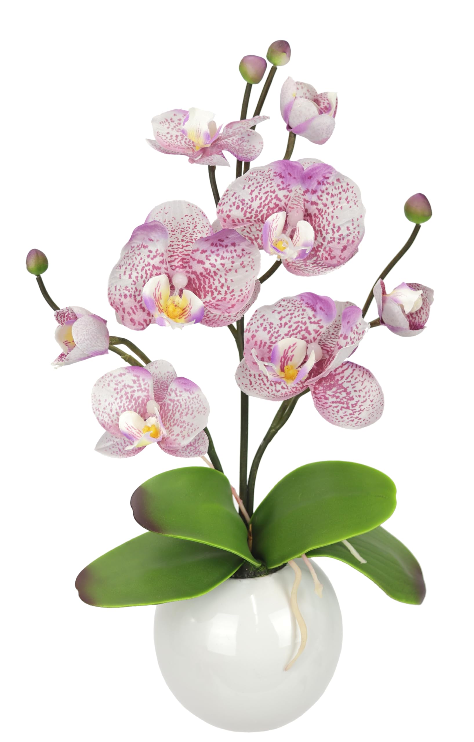 Orchidée artificielle blanche phalaenopsis décoration de mariage et centre de table raffiné