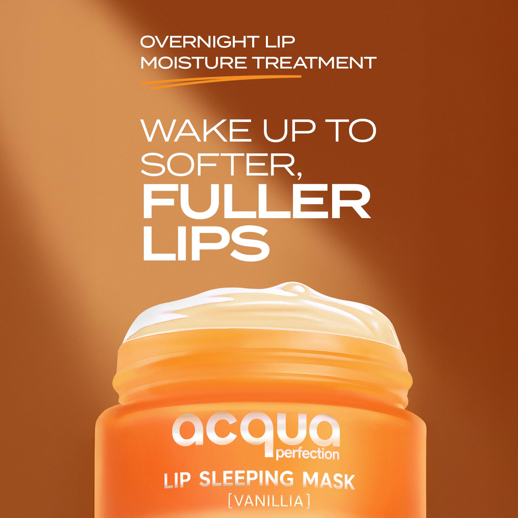 Acqua Perfection Lip Sleeping Mask Balm 3 Flavors 15ml - Hydrating Overnight Lip Treatment -Murumuru Oil, Coconut Oil & Berry Complex - Repairing, Plumping & Moisturizing (15 ml, Vanilla) - Image 2