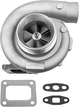 Universal T76 T4 Turbo Charger A/R.96 Com A/R.80 V Band 600-1000HP, T04Z Oil Cooled V8 Turbocharger for Above 3.5L Engines