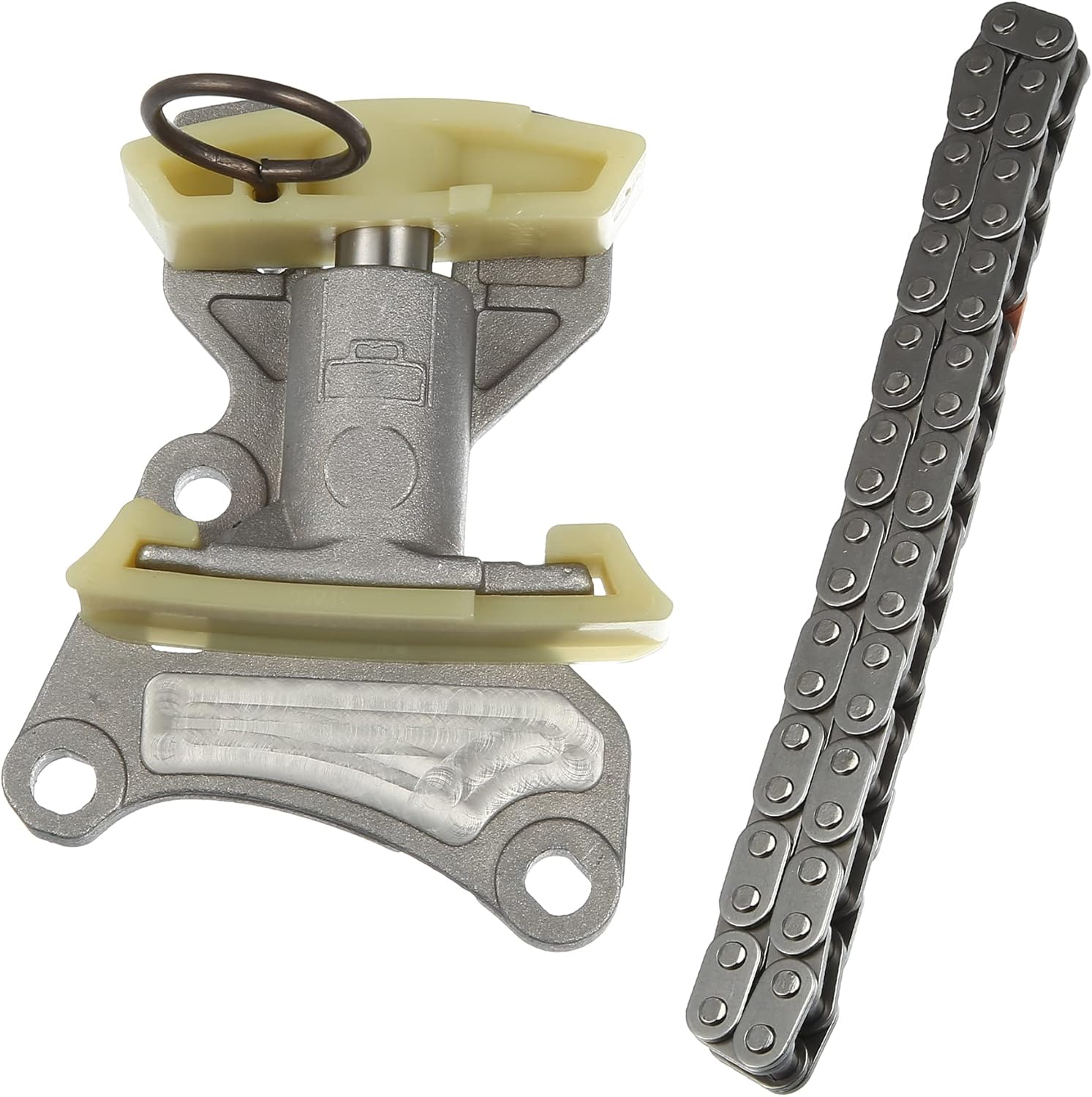 X AUTOHAUX Timing Chain Tensioner and Chain Set 06F109217A 06D109229B for Volkswagen Jetta Mk5 2.0T 2006-2008