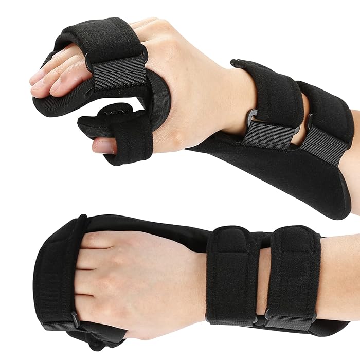Buy Stroke Resting Hand Splint Palm Thumb Fracture Fixation Splint